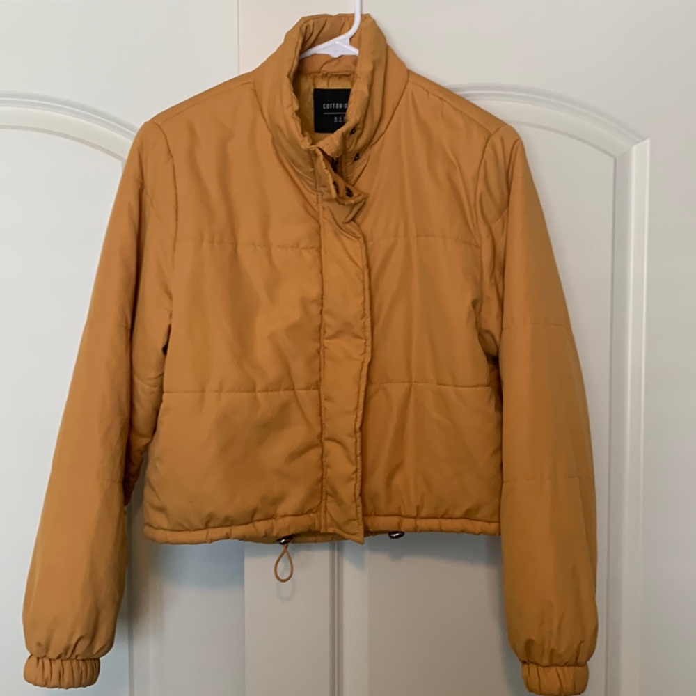 Cropped Puffer Jacket - image 1